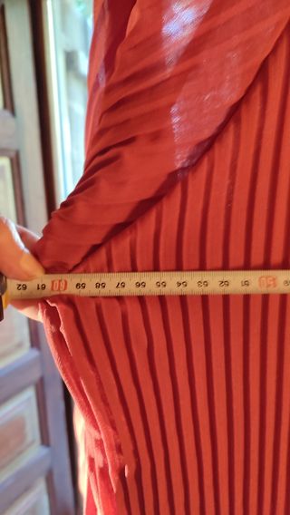 Vestido plisado ITALY MODA nuevo con etiqueta