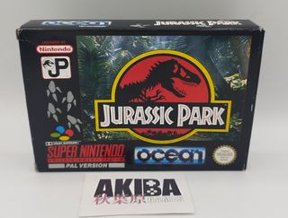 Jurassic Park Super Nintendo PAL