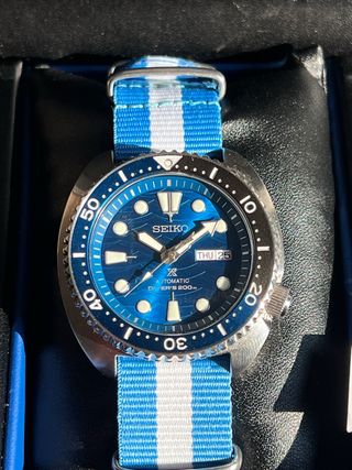 Seiko Tortuga SRPD21K1 White Shark