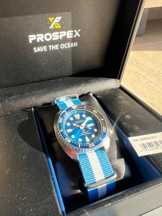 Seiko Tortuga SRPD21K1 White Shark