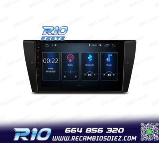 RADIO GPS ANDROID 12 PARA BMW E90 E91