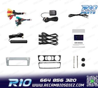 RADIO GPS ANDROID 12 PARA BMW E90 E91
