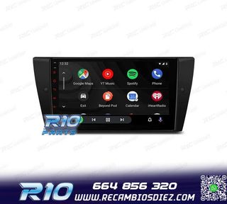 RADIO GPS ANDROID 12 PARA BMW E90 E91