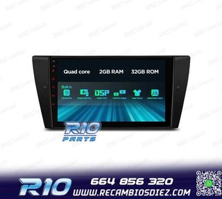 RADIO GPS ANDROID 12 PARA BMW E90 E91
