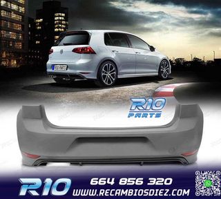 PARAGOLPES TRASERO VOLKSWAGEN VW GOLF 7 12-17 LOOK R LINE
