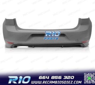 PARAGOLPES TRASERO VOLKSWAGEN VW GOLF 7 12-17 LOOK R LINE