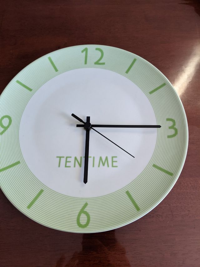 Orologio da parete TEN TIME in porcellana