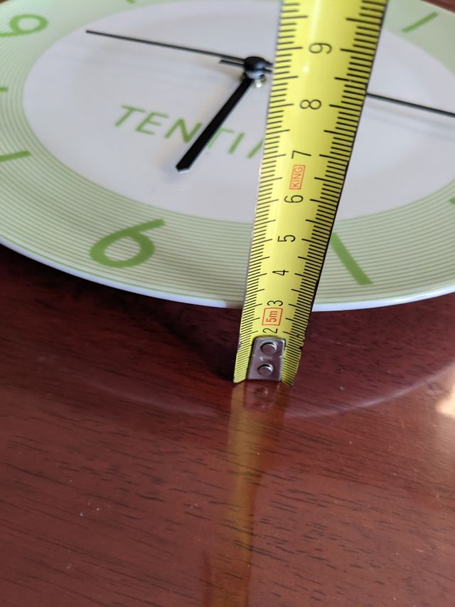 Orologio da parete TEN TIME in porcellana