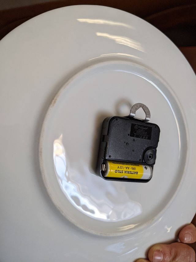 Orologio da parete TEN TIME in porcellana