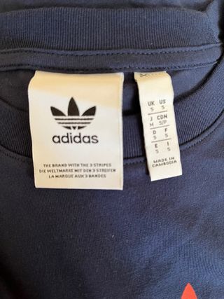 Camiseta Adidas Hombre Azul