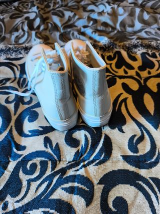 Converse All Star Talla 37.5 Blancas