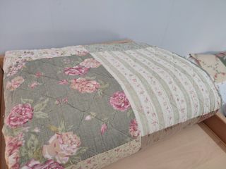 Edredón reversible floral 90/ 105