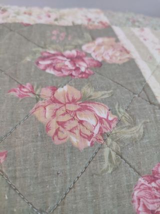 Edredón reversible floral 90/ 105