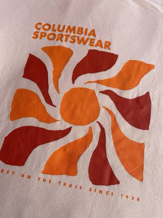Camiseta de mujer Sun Trek Columbia.NUEVA