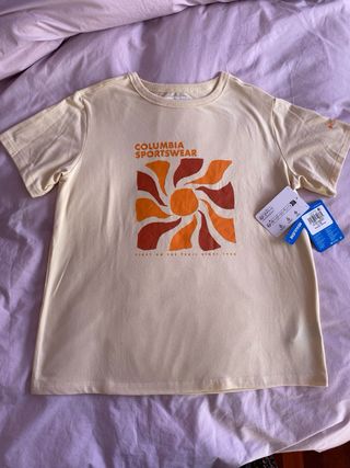 Camiseta de mujer Sun Trek Columbia.NUEVA