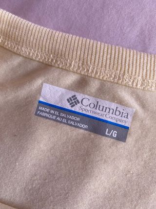 Camiseta de mujer Sun Trek Columbia.NUEVA