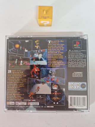 Crash Bandicoot 2: Cortex Strikes Back PS1 PAL