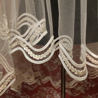 Velo de novia corto Ilusión