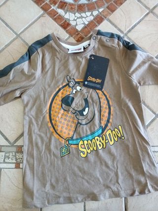 Maglietta Scooby-Doo maniche lunghe