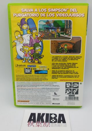 Xbox 360 Los Simpsons: El Videojuego