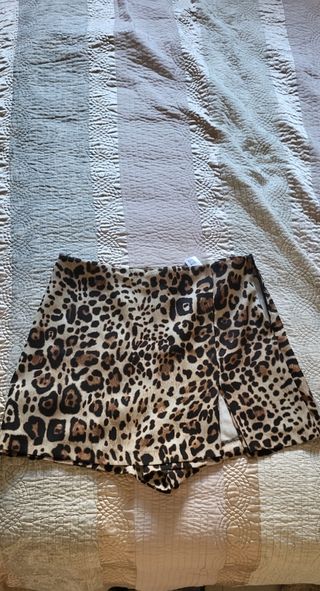 Falda Pantalón Leopardo