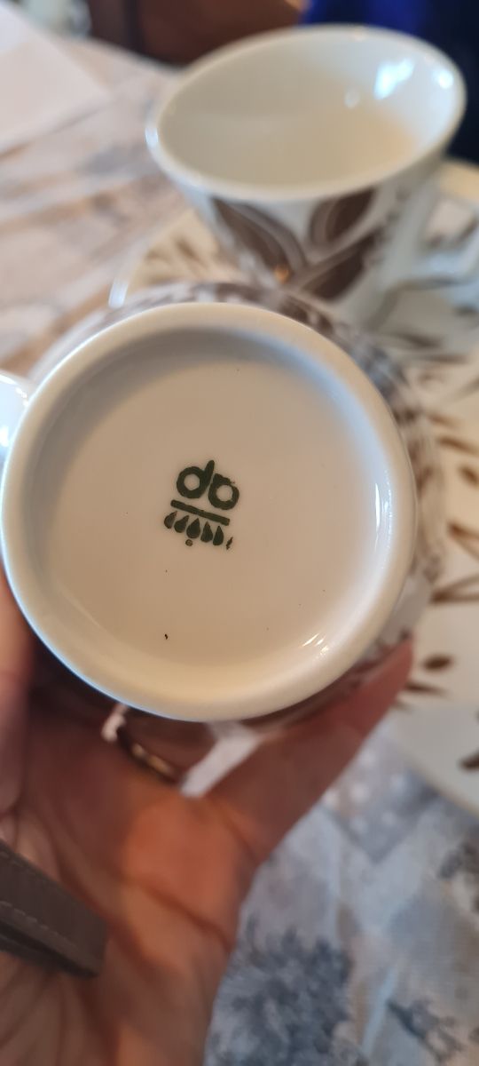 Tazze da caffè Eraclea in porcellana