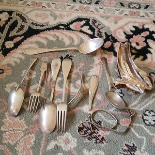 Lote de plata para fundir
