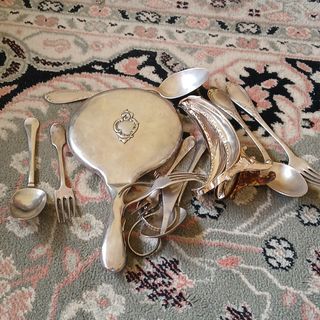 Lote de plata para fundir