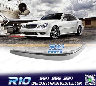 MOLDURA IZQ MERCEDES CLASE E W211 02-06 PARAGOLPES DELANTERO