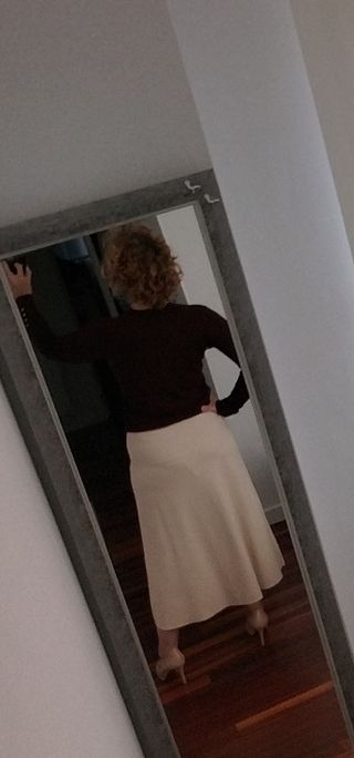 Falda Zara L Arena Punto