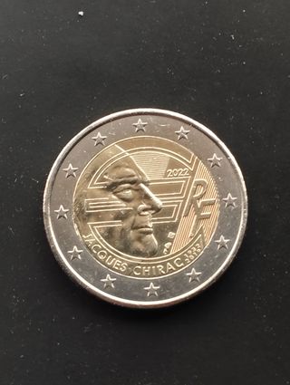 Francia 2022 moneda de 2 euros conmemorativa Jacqu