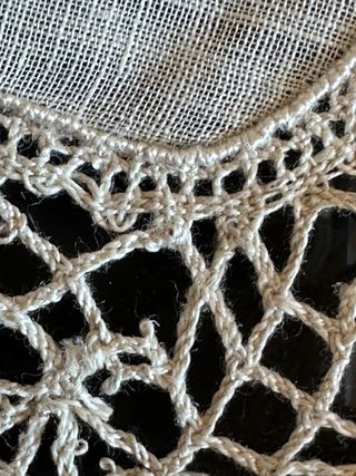 Centrotavola tombolo fatto a mano