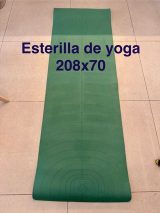 Esterilla Yoga Verde 208x70