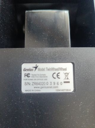 Volante Genius Twin Wheel PS2