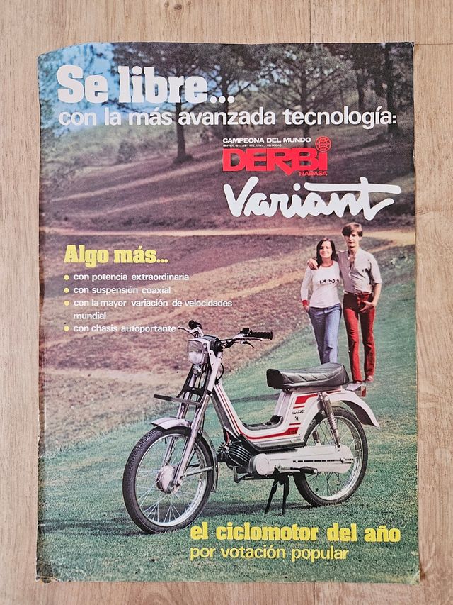 Hoja Publicitaria Derbi Variant