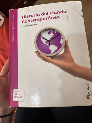 Historia Del Mundo Contemporáneo, 1 Bachillerato