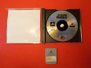Consola PS1 + Bolsa + Juego Francia 98