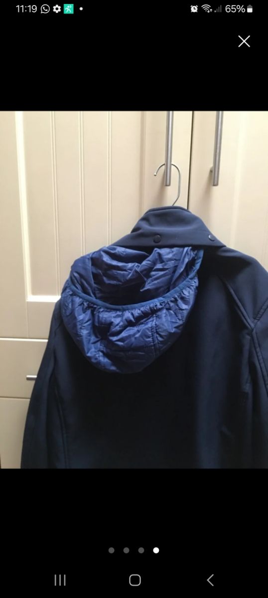 Chaqueta infantil azul