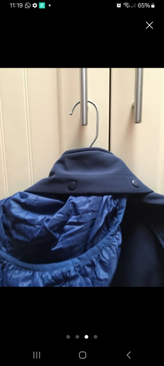 Chaqueta infantil azul