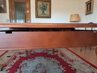 Mesa Comedor Extensible Madera con 6 sillas.