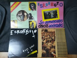 Lote 3 Vinilos Eskorbuto Punk Rock