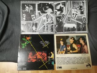 Lote 3 Vinilos Eskorbuto Punk Rock