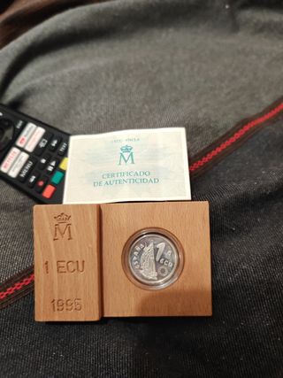 Moneda ECU 1995 Fábrica Nacional de Moneda y Timbr