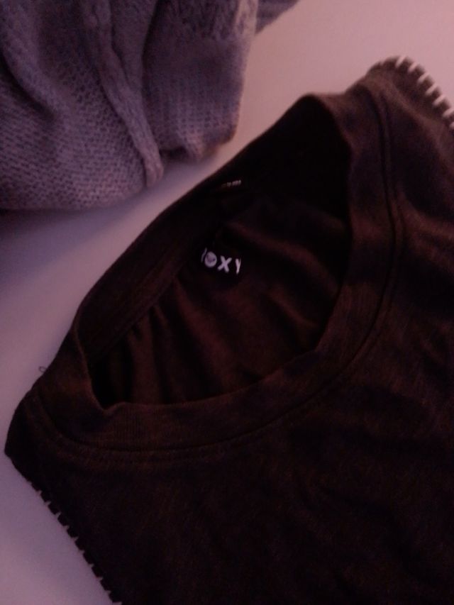 Maglietta Roxy donna taglia S marrone