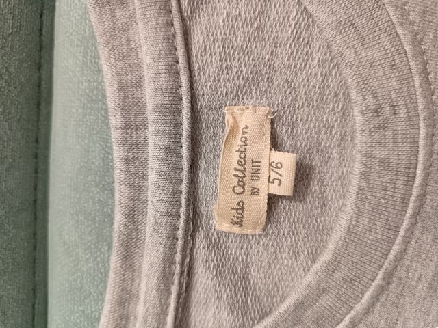 Camiseta niña 5-6 años gris