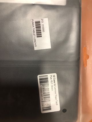 Funda MOKO para Lenovo Yoga Tab 10 Negra, 3 uds.