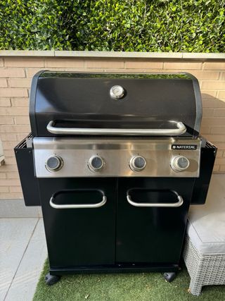 Barbacoa de gas 4 quemadores Naterial Leriy Merlín