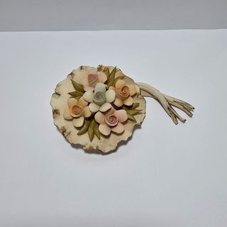 Fiore in ceramica Capodimonte '900 per decorazioni