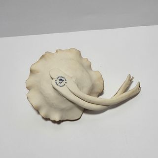 Fiore in ceramica Capodimonte '900 per decorazioni