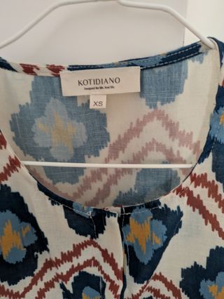 Camisa Kotidiano Estampada Talla XS